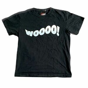 SHOOTボディ アメリカ プロレス レッスルマニア WRESTLEMANIA WOOOO! Tシャツ ブラック サイズS [l-0582]