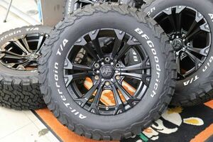 ◆新品セット◆KO2 265/65R17インチ付4本!!8J+20 6H/139.7ナイトロパワー ジャベリン ハイラックス ランドクルーザープラド プラド【取寄】