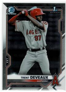 2021 Bowman Chrome Trent Deveaux