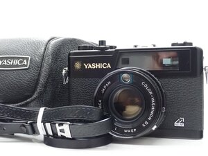 美品 YASHICA ELECTRO エレクトロ 35 GX ブラック 最終モデル COLOR-YASHINON DX 40mm f1.7 レンジファインダー フィルムカメラ 51004167