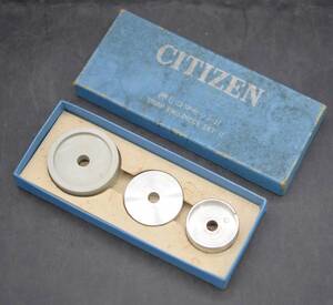 CY11-56【現状品】CITIZEN　シチズン　押しコマセットⅡ　SNAP END-PIECE SET Ⅱ　時計用工具　時計　アクセサリー　長期保管品