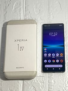 中古 SONY スマートフォン XQ-CT44_Xperia 1 IVSIMフリー / 512GB / 6.5インチ / Android 14 /管理番号0000096370