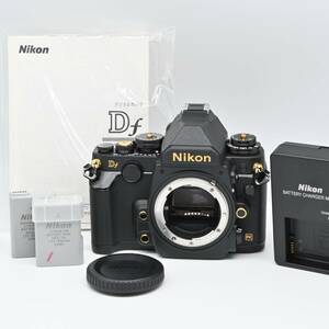 ★極美品★NIKON ニコン DF ブラック Black Gold Edition デジタル一眼レフカメラ ボディ600台限定