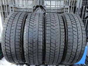 ●6037 美品9分山 ブリヂストン VRX3 155/65R13 4本 2021年製