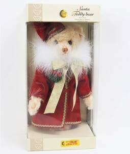 2005年 日本限定 シュタイフ・ベアのクリスマスッコ☆「サンタ・テディベア / Santa Teddy Bear」 箱★