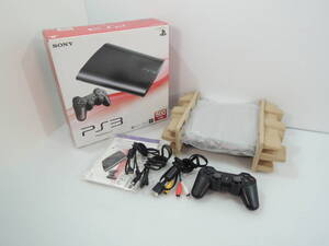 △中古　PS3 本体/箱/コントローラー等　セット 500GB ブラック SONY PlayStation3 CECH-4200C 家庭用 ゲーム機　/管理3372B21-01260001