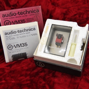 audio-technica/オーディオテクニカ AT-VM35 VM型初期モデル 箱、説明書付き 中古品/本体再生動作確認済み 送料込み　24I05005