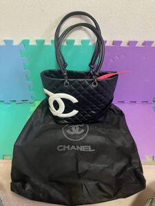 1円 ほぼ未使用 美品 CHANEL シャネル カンボンライン トート バッグ 鞄 カバン レディース ハンドバッグ コレクション 現状品 保管品