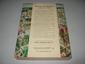 米国　Sears　シアーズカタログ　１９５５年 秋冬号　昭和３０年