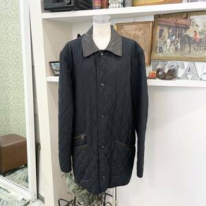 Ferragamo/quilting jacket/black/men