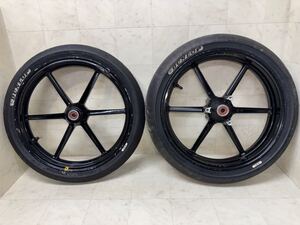 ホンダ NSF250R 2021年製 純正 F.R ホイール HRC レーサー JH2 MR03C スペア保管 S8ベースに NX7 RS125 NX4 JR01 GP3 NSR250R