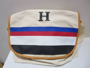 #41554　TOMMY HILFIGER トミーヒルフィガー　ショルダーバック　キャンバス