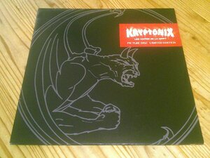 ピクチャー・レコード LP：KRYPTONIX LES COMTES DE LA KRYPT クリープトニックス：独盤：ネオロカ サイコビリー