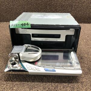 AV1-404 激安 カーステレオ Panasonic CQ-VX707MSD 12738 CD MD カセット FM/AM プレーヤー 通電未確認 ジャンク