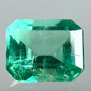 ◆天然エメラルド0.724ct◆M 約5.8×4.9mmソーティング付 ルース 裸石 宝石 ジュエリー ベリル beryl emerald テDG0