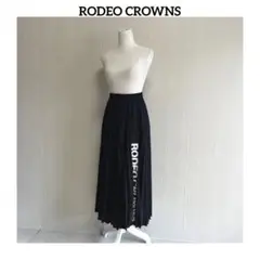 ♯ RODEO CROWNS プリーツ　ロゴ　スカート