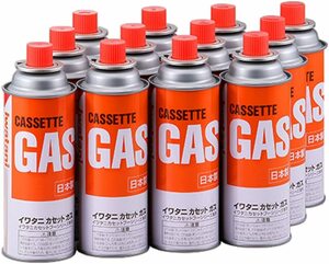 イワタニ カセットガス 12本組 CB-250-OR-12BOX