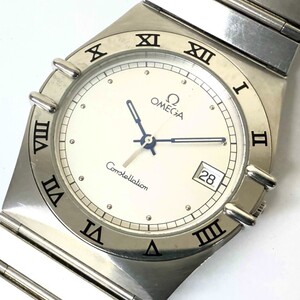 E852-Z13-240◎【電池交換済み/稼働】OMEGA オメガ Constellation コンステレーション 396.1070.1 Cal.1538 デイト メンズ 腕時計 クォーツ