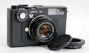 １円～【フィルムカメラ】極美品 ライカ LEICA CL 50JHARE 50周年記念モデル SUMMICRON-C 1:2/40 LEITZ WETZLAR