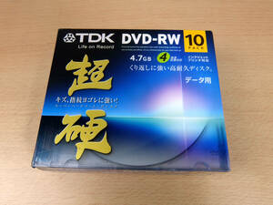 TDK 超硬 DVD-RW * 録画用4倍速 未開封 10枚セット 即決