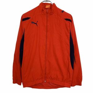 PUMA ナイロンジャケット キッズ XL 164 レッド 赤 プーマ スポーツ 古着卸 アメリカ仕入 t2110-4908