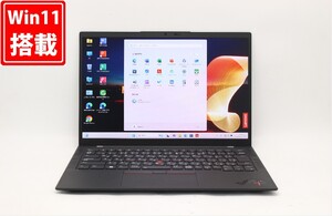 良品 フルHD 14型 Lenovo ThinkPad X1 Carbon Gen 10 12コア 第12世代 i7-1260P 32GB NVMe 512GB-SSD カメラ 無線Wi-Fi6 Office付 管:1851j