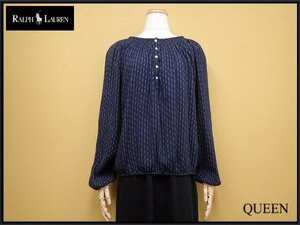 送料無料 Ralph Lauren ブラウス・16△ラルフローレン/シャツ/長袖/レディース/24*10*2-4