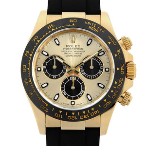 ロレックス コスモグラフ デイトナ 116518LN シャンパン×ブラック ランダム番 中古 メンズ 腕時計