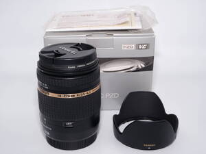 1円スタート【K0011】■美品■ TAMRON 18-270mm 3.5-6.3 Di II VC PZD FOR CANON レンズ タムロン