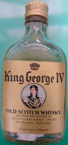 スコッチウイスキー　ミニボトル　「 King George Ⅳ 」