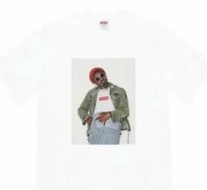 Supreme x Andre 3000 Tee White シュプリーム アンドレ3000 Tシャツ box logo ボックス ロゴ photo フォト hiphop ヒップホップ OutKast