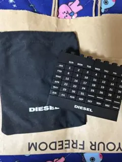 【非売品】DIESELノベルティ　ブロックカレンダー