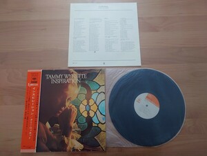 ★タミー・ウィネット TAMMY WYNETTE★インスピレーション Inspiration★帯付★OBI★中古LP★ジャケット、帯経年汚れ、傷み