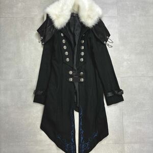 RARE archive Sixh design h.naoto Napoleon Coat Y2K lace-up 14th addiction ifsixwasnine share spirit LGB 00s kmrii g.o.a