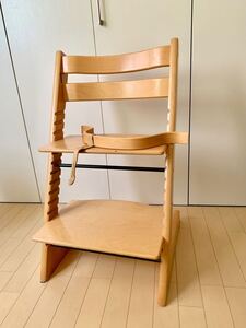 【STOKKE】Tripp Trapp ハイチェア 木製 ナチュラル S/N3 ベビーチェア トリップトラップ ストッケ 北欧家具