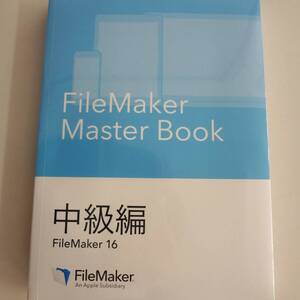 FileMaker ファイルメーカー FileMaker Master Book 中級編 FileMaker 16 FM161228LL J17602-002A FM Master Book Intermediate 未使用品