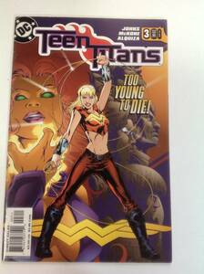 TEEN TITANS #3 2003 原書 アメコミ アメリカンDCコミックス Comicsリーフ 洋書2000年代 GEOFF JOHNS ROBIN SUPERBOY WONDER GIRL