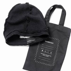 SOSNOVSKA exclusive WOOLEN OUTSIDE SEAMSTRESS KNITCAP 定価15290円 Aleksandr Manamis m.a+ BORIS BIDJAN SABERI A.F ARTEFACT JULIUS