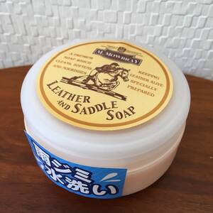 ● 送料 ￥410 ● サドルソープ / M.MOWBRAY エム.モーブレィ 皮革製品専用ソープ 125ml 石鹸 汚落とし イタリア製 (新品)(未開封)(正規品)