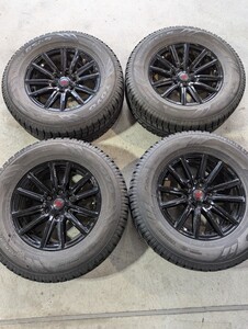 トーヨー　TOYO 中古スタッドレスアルミホイール4本セット　265/65R17 プラドなど