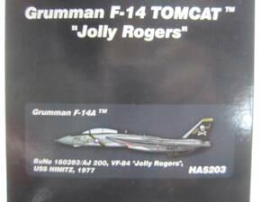 HOBBY MASTER HA5203 1/72 USS NIMITZ 1977 VF-84 AJ200 F-14A TOMCAT Jolly Rogers（トムキャット 第84戦闘飛行隊 ジョリー・ロジャース 
