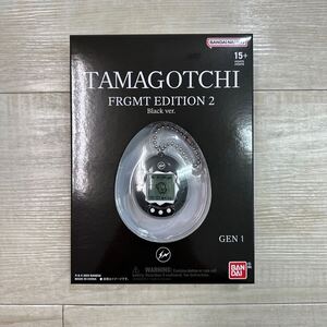 2024 新品 バンダイ たまごっち フラグメント ORIGINAL TAMAGOTCHI FRGMT EDITION 2 BANDAI 藤原ヒロシ fragment design BLACK 黒 ver 701