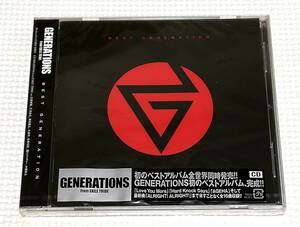 CD　GENERATIONS BEST GENERATION ベストアルバム/通常盤/RZCD-86463