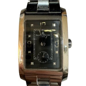 BAUME&MERCIER ボームアンドメルシェ MV045063 ハンプトン スクエア 腕時計 レディース クォーツ 現状稼働品 um ABD3