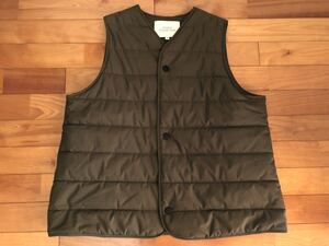 19AW STUDIO NICHOLSON CHAUD QUILTED VEST 1LDK