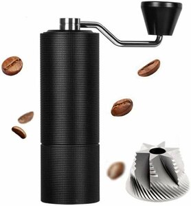 タイムモア TIMEMORE 栗子C3 手挽きコーヒーミル 手動式 コーヒーグラインダー ステンレス臼 粗さ調整可能 家庭用 省力性 ブラック