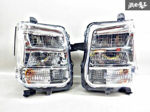 【新車外し！】スズキ純正 DA17V エブリィバン 後期 LED ヘッドライト ヘッドランプ 左右セット ICHIKOH A028 棚2L23