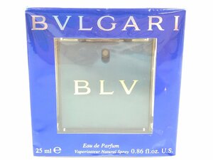 希少　未使用　フィルム未開封品　ブルガリ　BVLGARI　ブルー　BLV　オードパルファム　スプレー　25ml　YK-4300