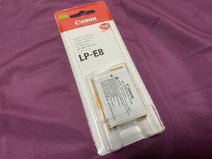 ☆ 新品未開封品！Canon キャノン 純正 LP-E8 バッテリーパック ☆