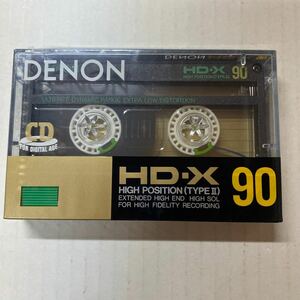 DENON カセットテープ HD-X 90 ハイポジ 年代物　希少